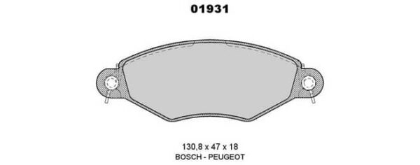 Plaquette Av 206 / 306